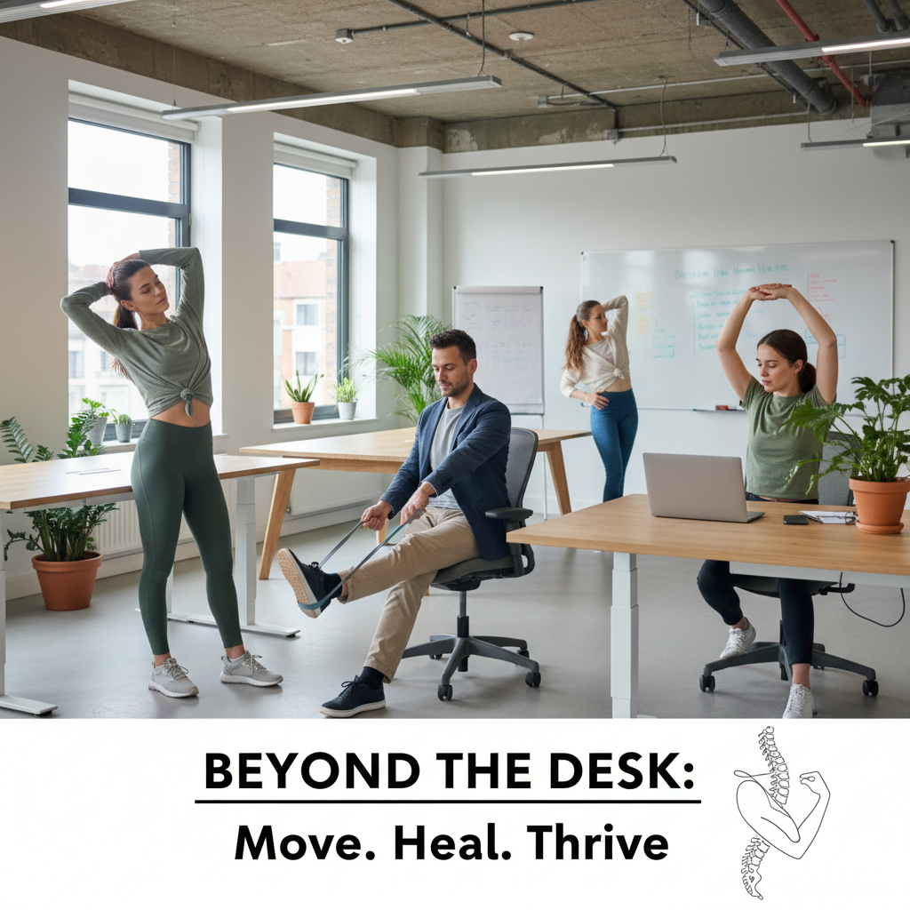 Image about Beyond the Desk: Integrating Movement into Your Coworking Day for Musculoskeletal Health