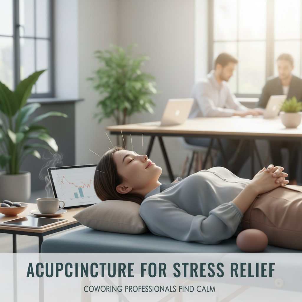 Image about Acupuncture for Stress Relief: How Coworking Professionals Can Benefit