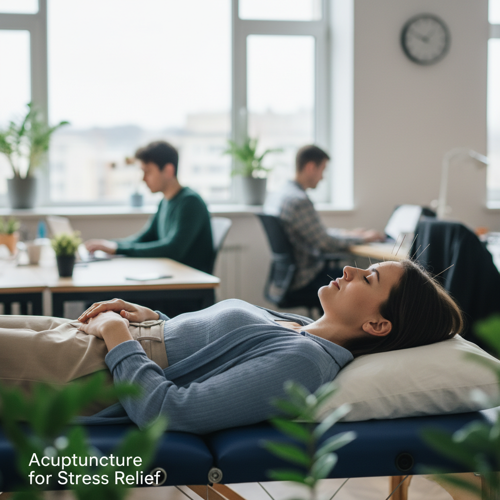 Image about Acupuncture for Stress Relief: How Coworking Professionals Can Benefit