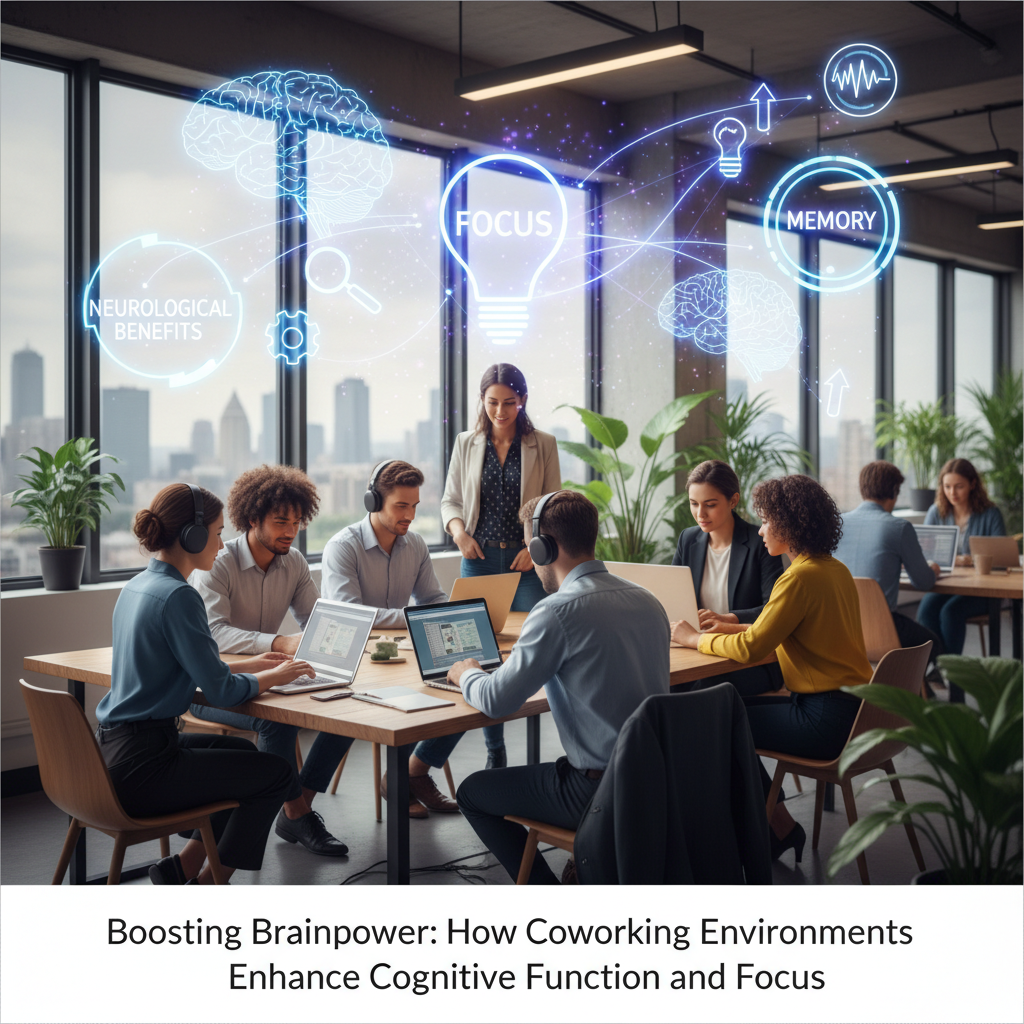 Image about Boosting Brainpower: How Coworking Environments Enhance Cognitive Function and Focus