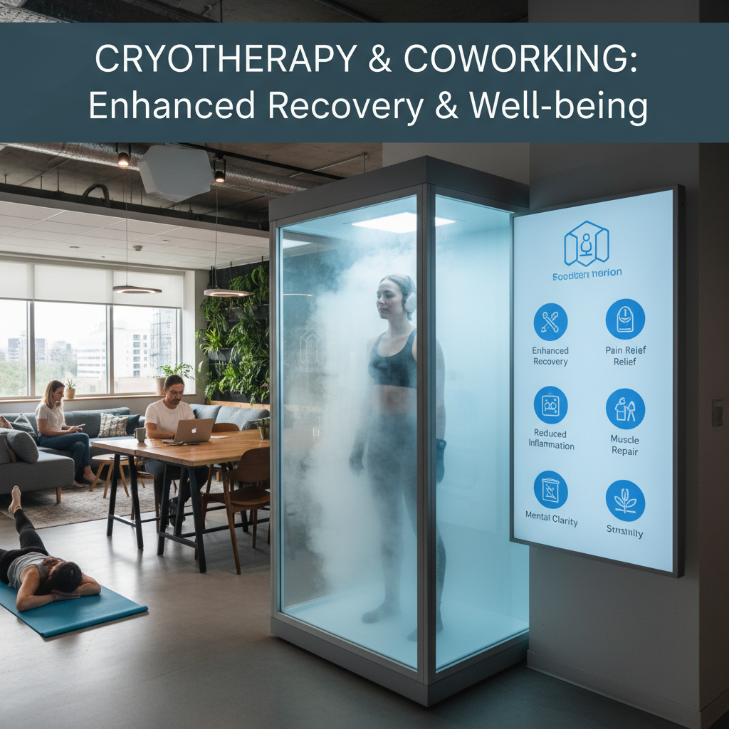 Image about Exploring the Benefits of Cryotherapy for Enhanced Recovery and Well-being in Coworking Environments